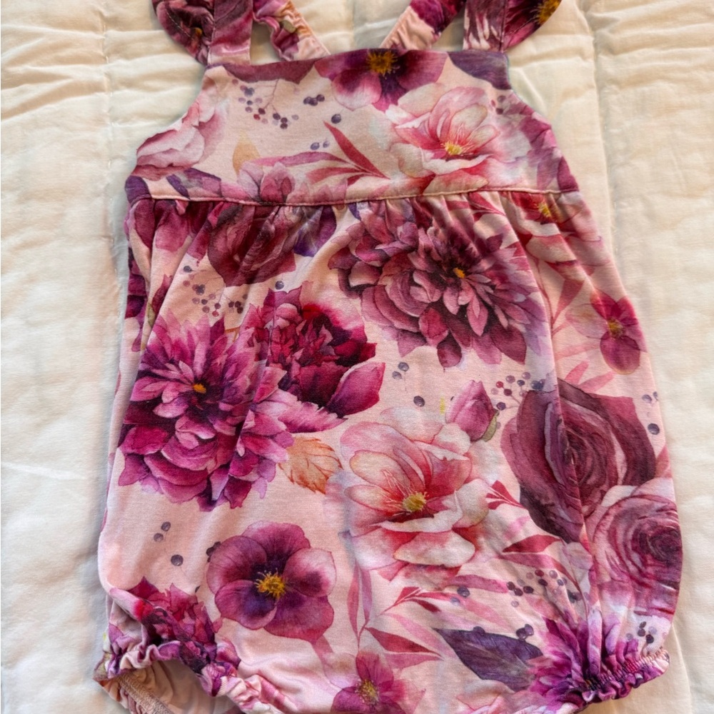 Posh Peanut - Flower Power Bubble Rompers (18-24 mos) - Picture 6 of 9
